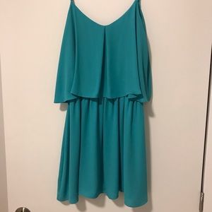 Teal dress